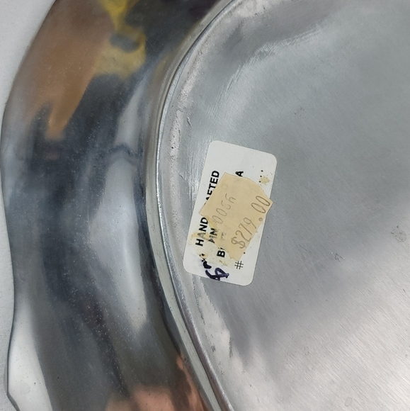 Pewter Lobster Crustacean Shell Shaped Tray - Picture 14 of 15